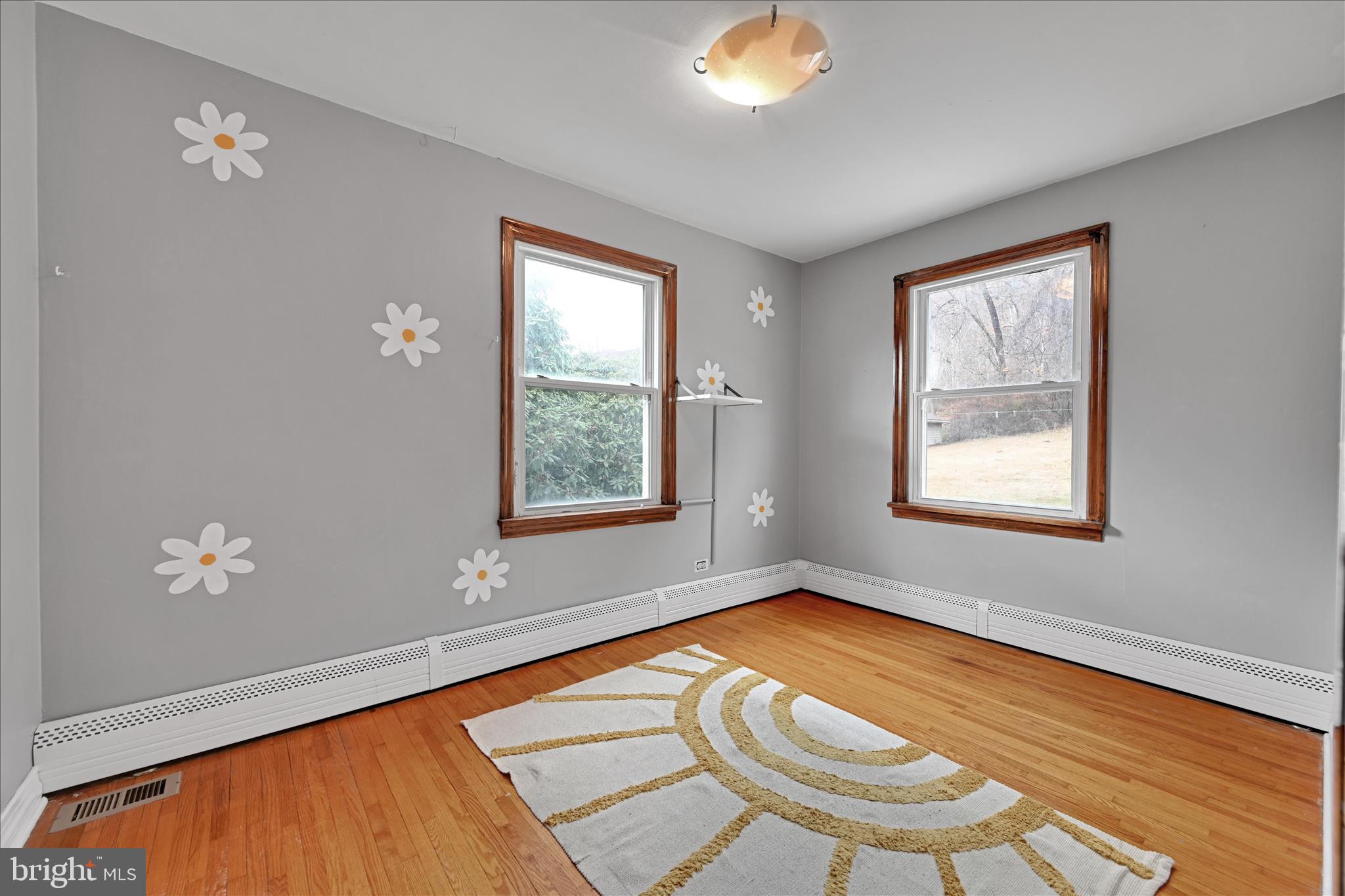 1012 Fountain Street Ashland, PA 17921 - Photo 17 of 34 a view of a room with blue walls and a window