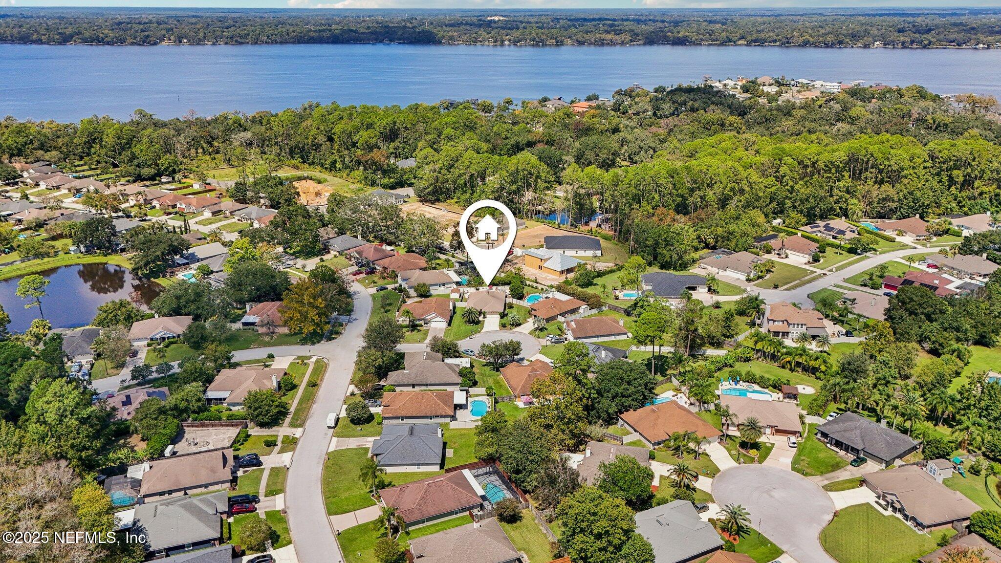 1608 Dockside Drive Fleming Island, FL 32003 - Photo 56 of 61 Aerial View
