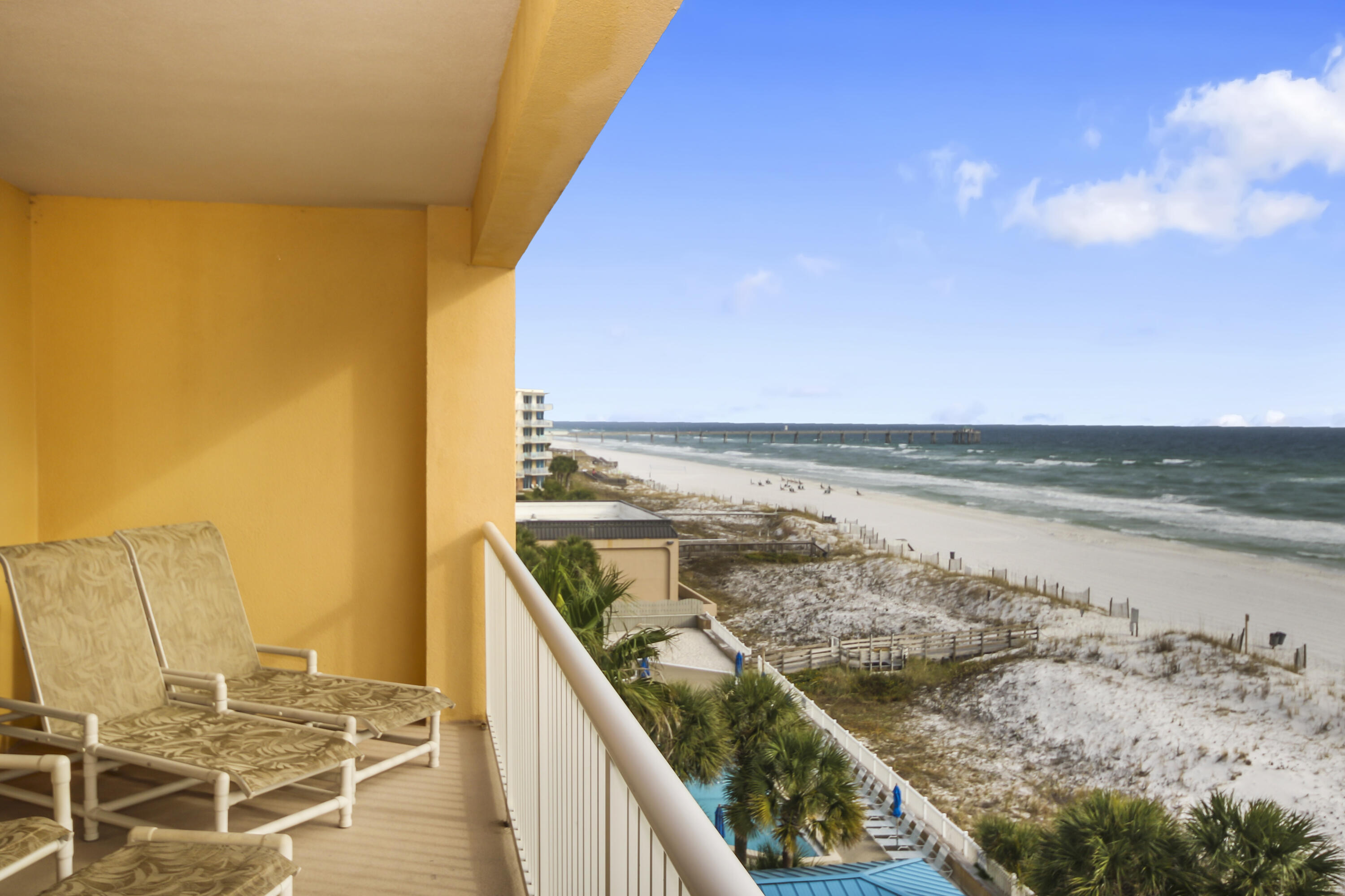 1150 Santa Rosa Boulevard, Unit 502 Fort Walton Beach, FL 32548 - Photo 22 of 43 a view of a lake from a balcony
