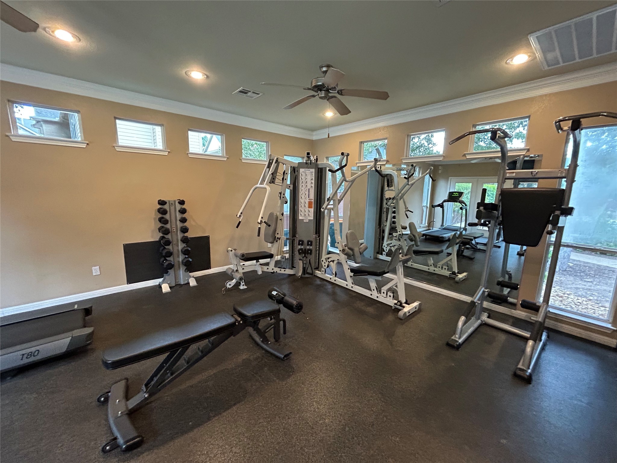 11000 Anderson Mill Road, Unit 34 Austin, TX 78750 - Photo 18 of 18 a view of a room with gym equipment