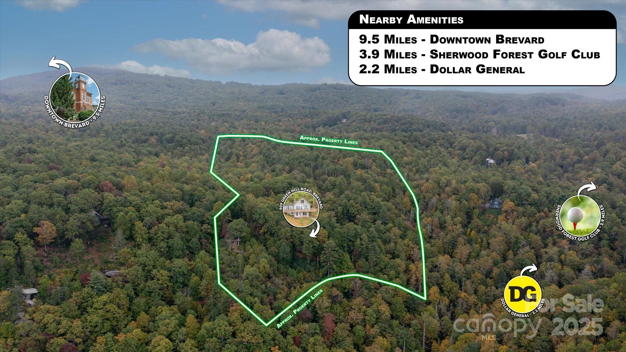 909 Green Hill Road Brevard, NC 28712 - Photo 41 of 44 a sign that is on a brick wall