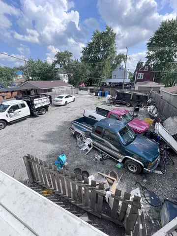 a car parked on the side of the road