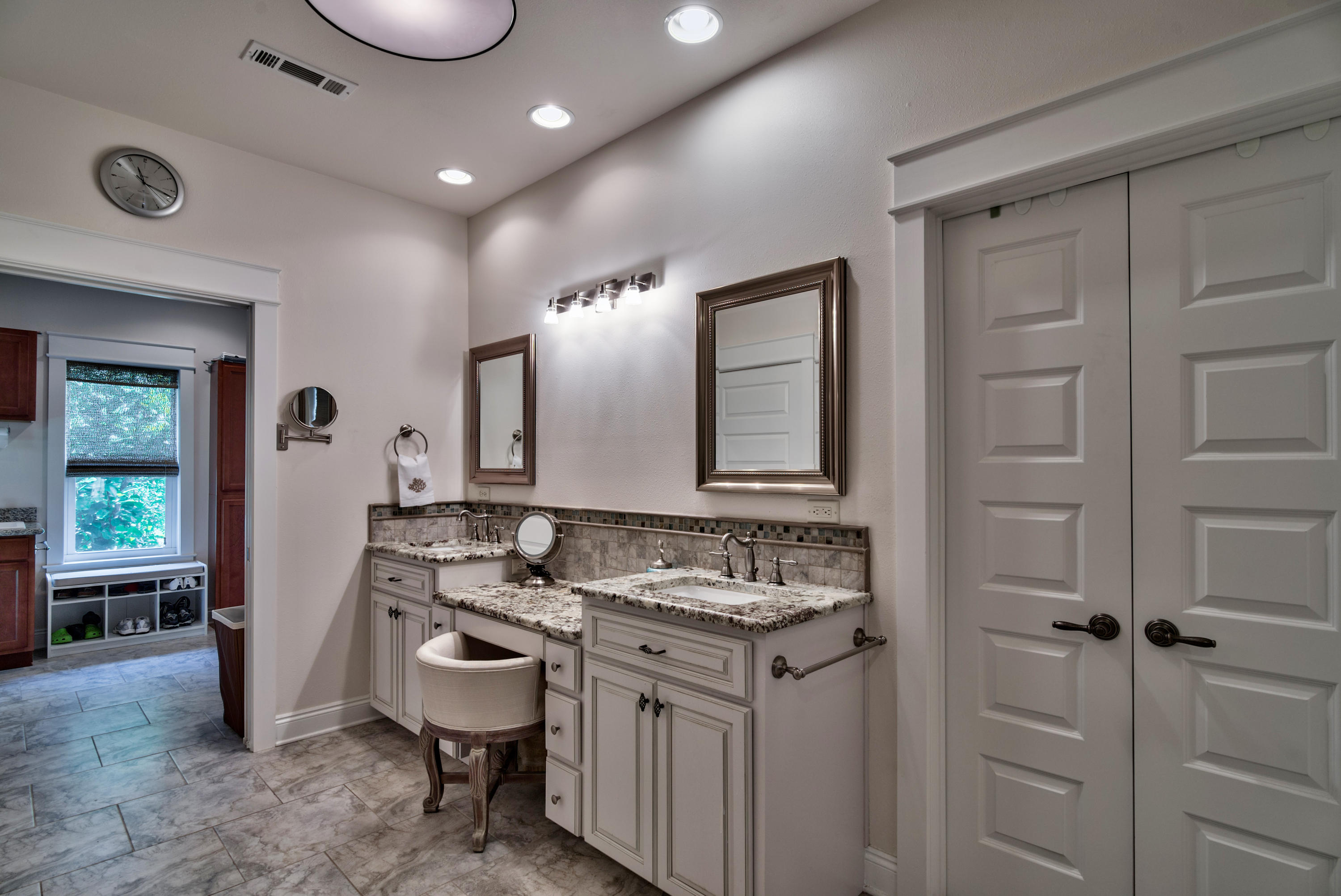 170 Sunrise Circle Santa Rosa Beach, FL 32459 - Photo 16 of 37 a bathroom with a sink and a mirror