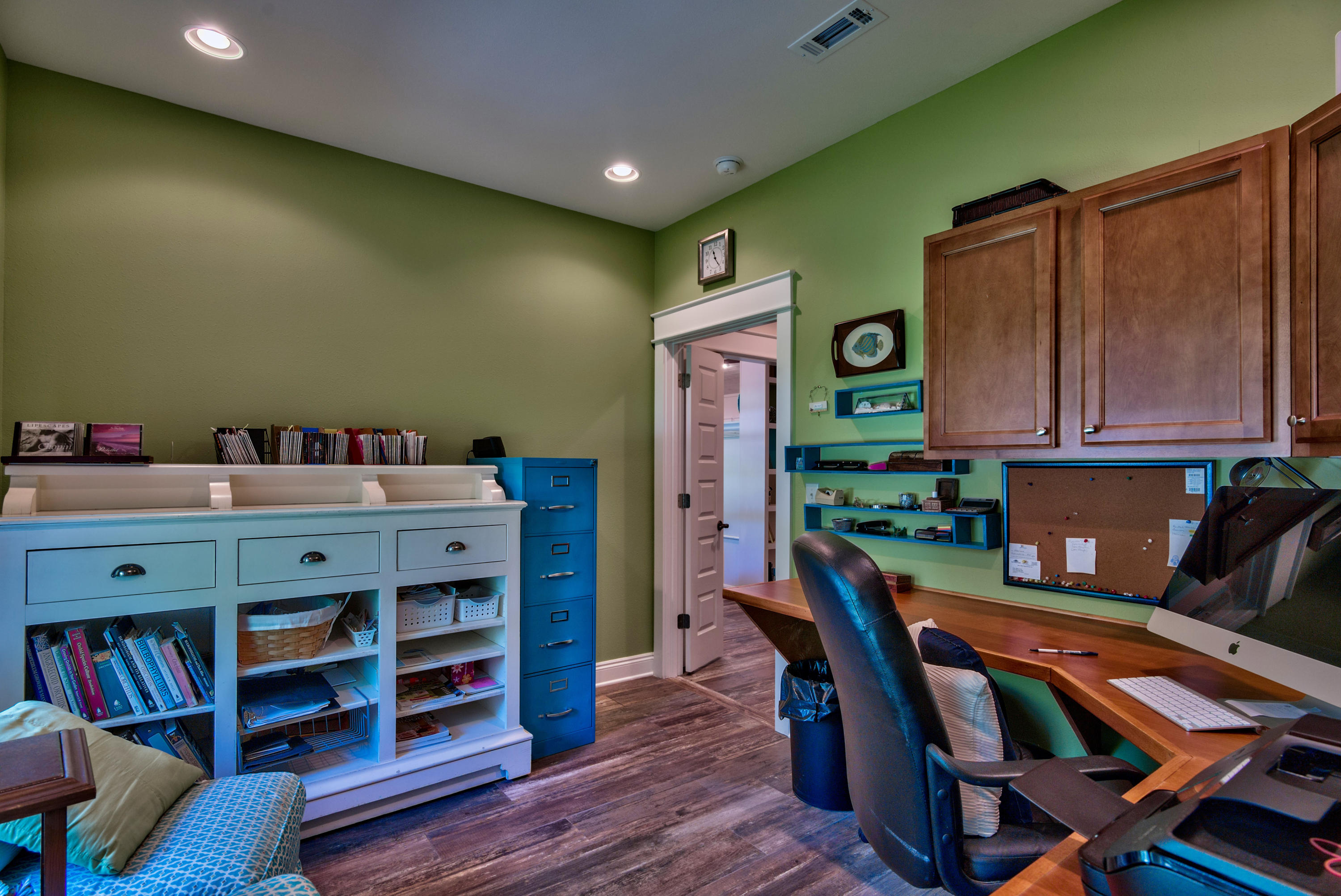 170 Sunrise Circle Santa Rosa Beach, FL 32459 - Photo 24 of 37 a dining room with furniture and wooden floor