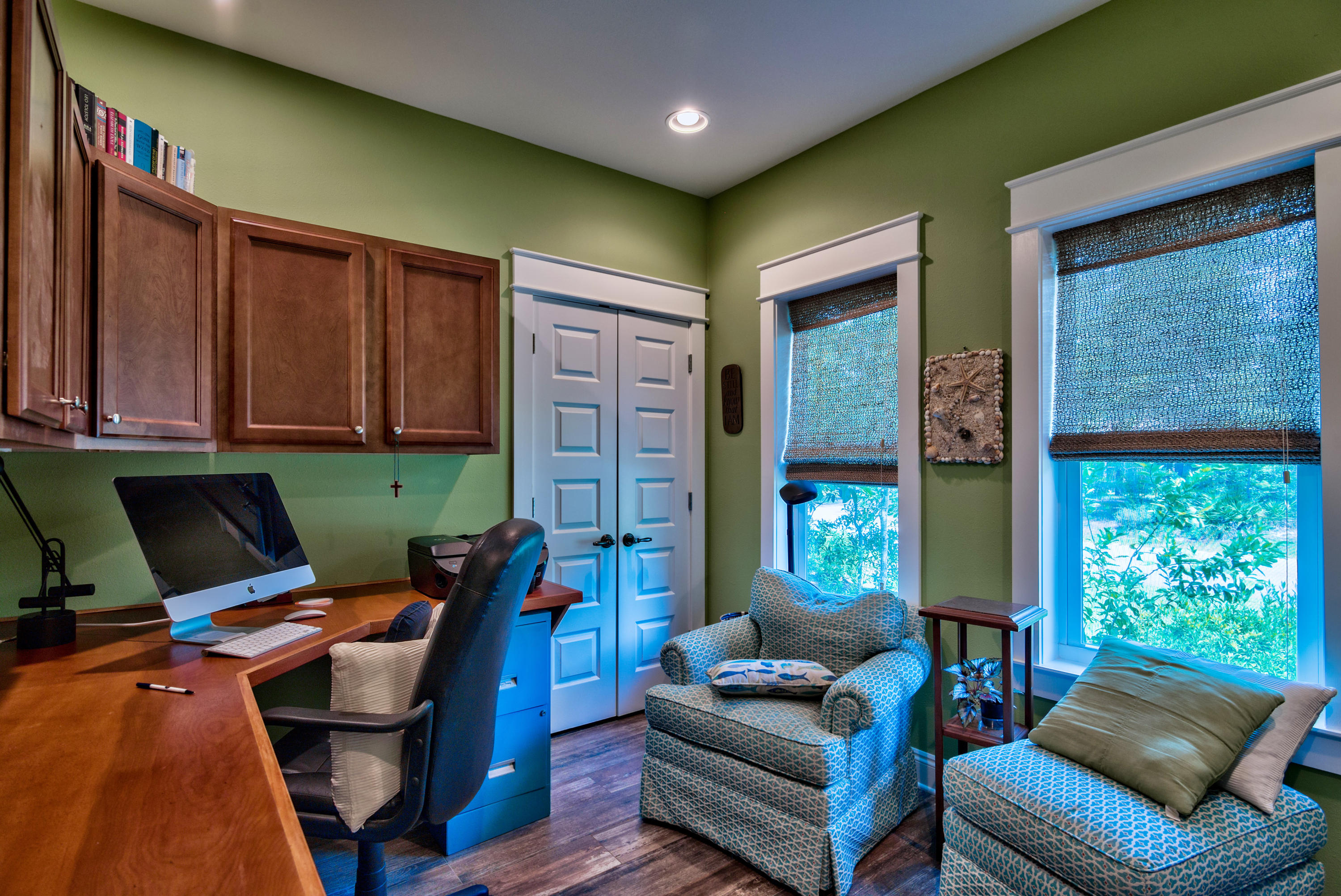 170 Sunrise Circle Santa Rosa Beach, FL 32459 - Photo 25 of 37 a living room with furniture a window and kitchen view