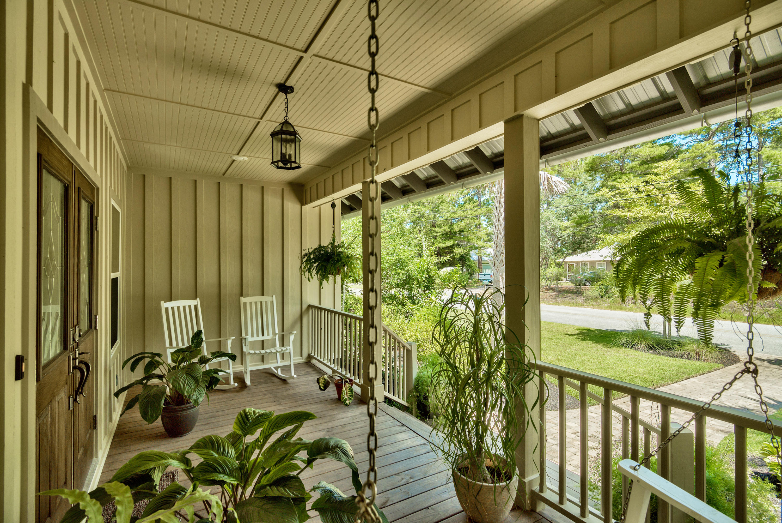 170 Sunrise Circle Santa Rosa Beach, FL 32459 - Photo 3 of 37 a view of porch with seating area