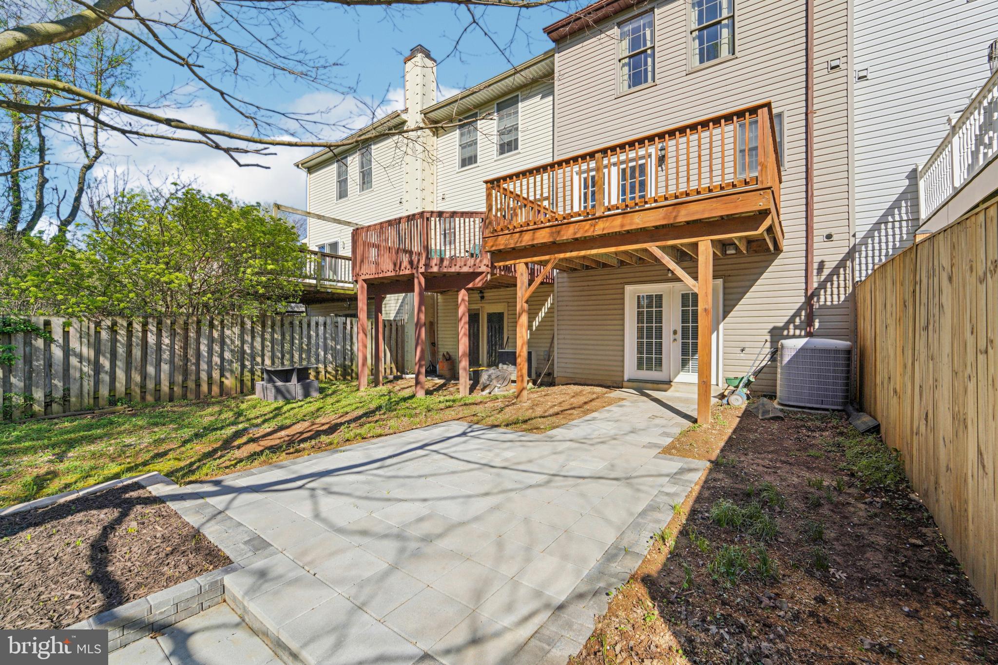 56 Victoria Square Frederick, MD 21702 - Photo 36 of 38 a view of a house with a backyard