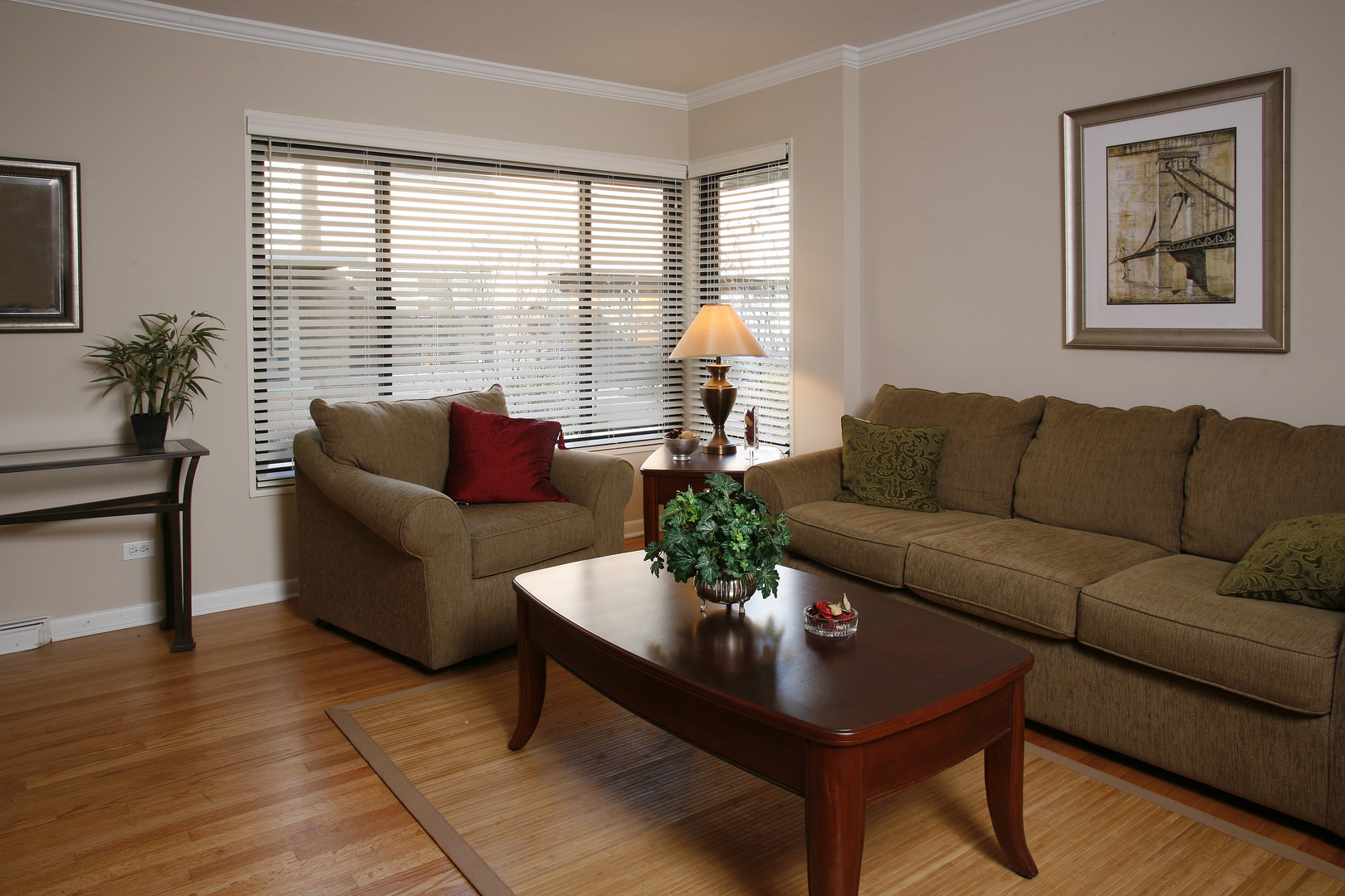 537 Ridge Road, Unit 537 Wilmette, IL 60091 - Photo 4 of 15 a living room with furniture and a large window
