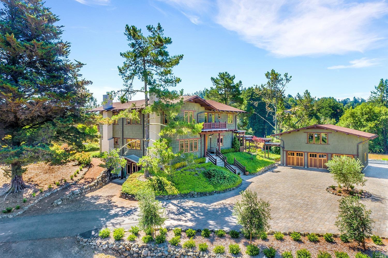 300 Furlong Road Sebastopol, CA 95472 - Photo 1 of 1 a front view of a house with a yard and a garden
