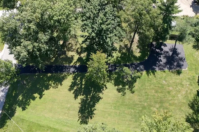 a view of lake from a tree