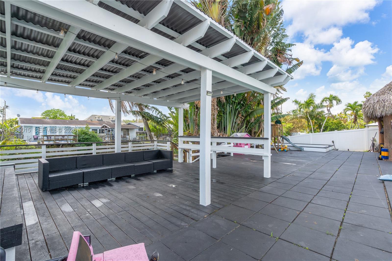 5730 Southwest 55th Street Davie, FL 33314 - Photo 20 of 34 a view of a patio