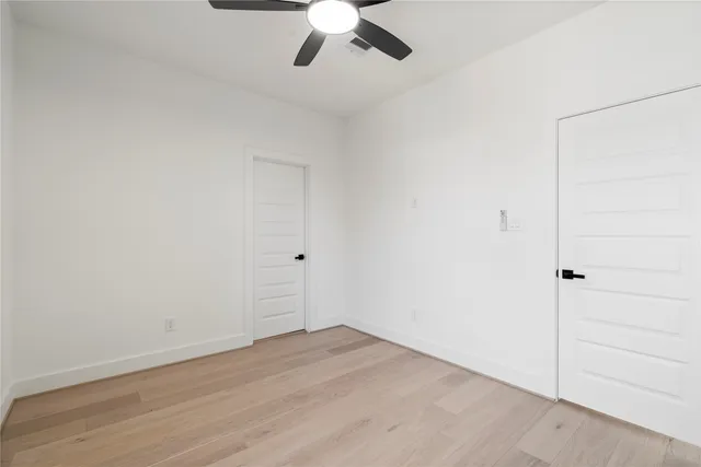 wooden floor in an empty room