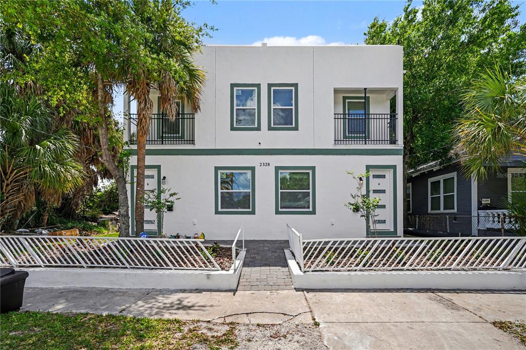 front view of a house