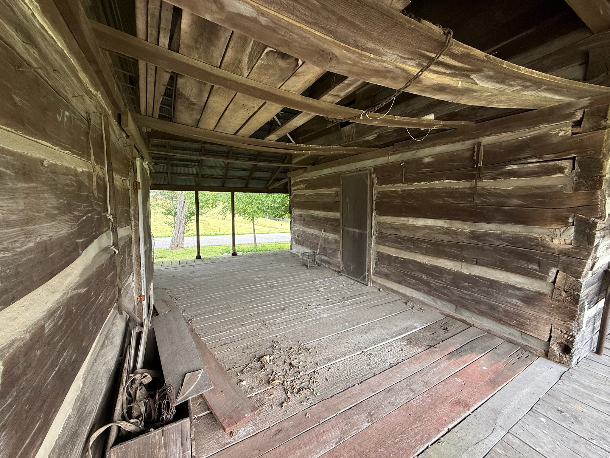 0 County House Road Tompkinsville, KY 42167 - Photo 19 of 37 a view of a room with wooden walls