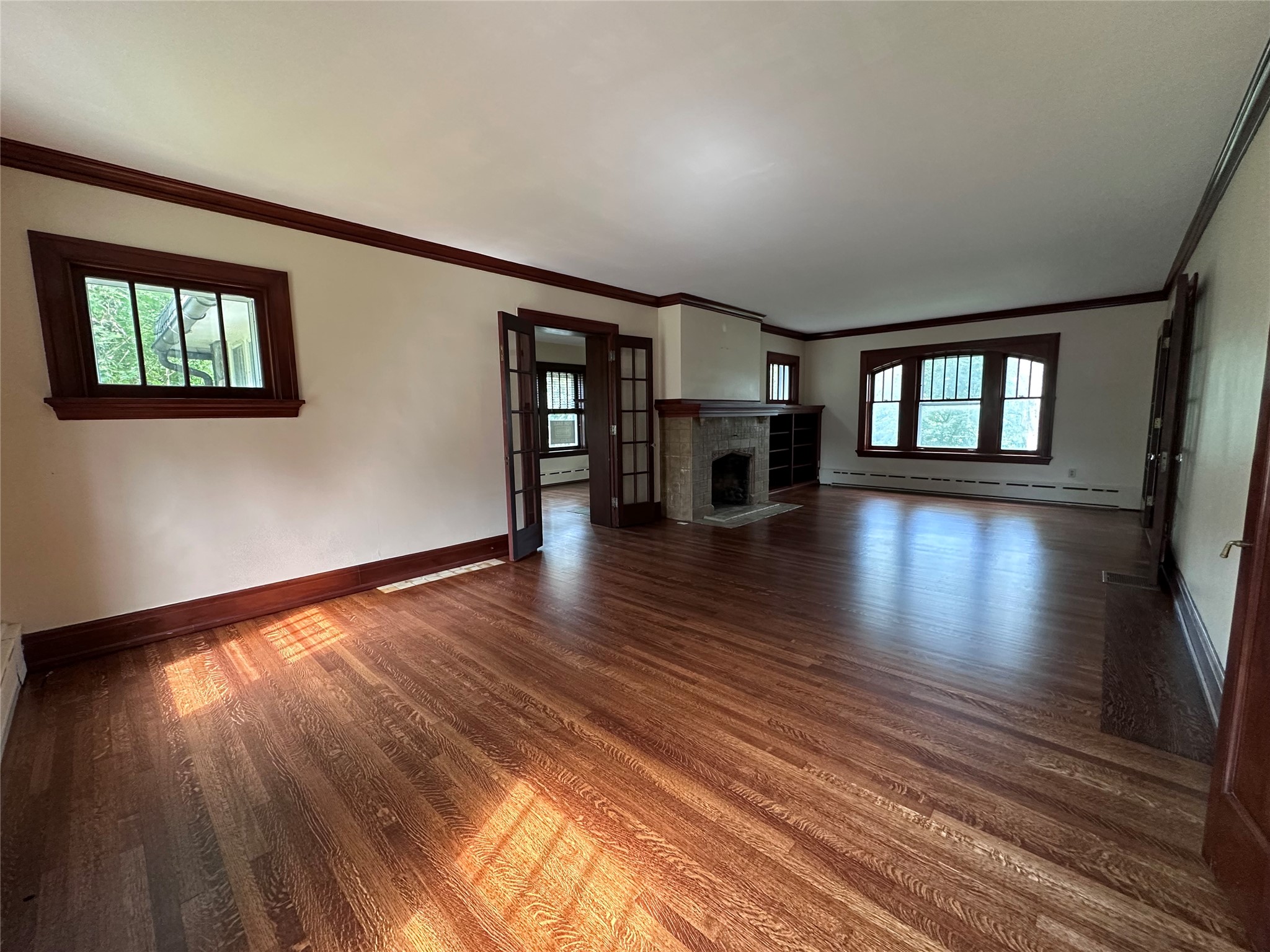 515 Hilltop Road Erie, PA 16509 - Photo 9 of 45 Living room features stunning refinished Oak hardwood floors.