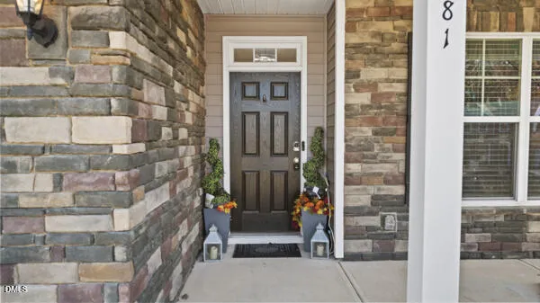 a aerial view of a house