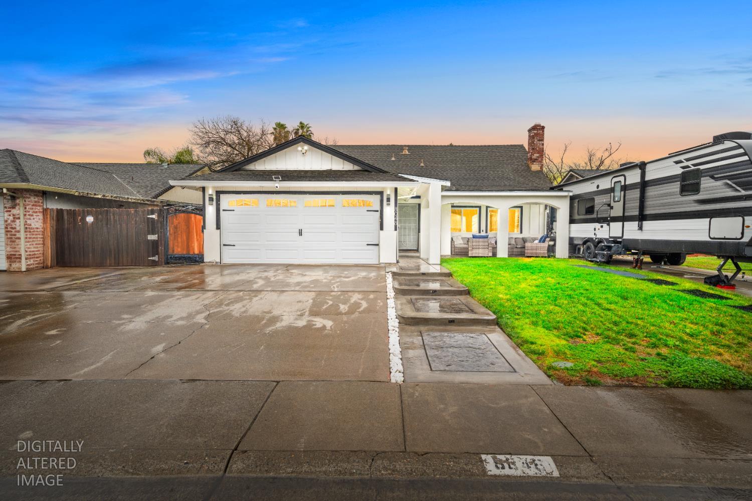 8048 Renton Way Sacramento, CA 95828 - Photo 1 of 1 a view of a house with a yard