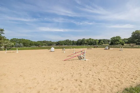 a view of a lake with mountains in the background
