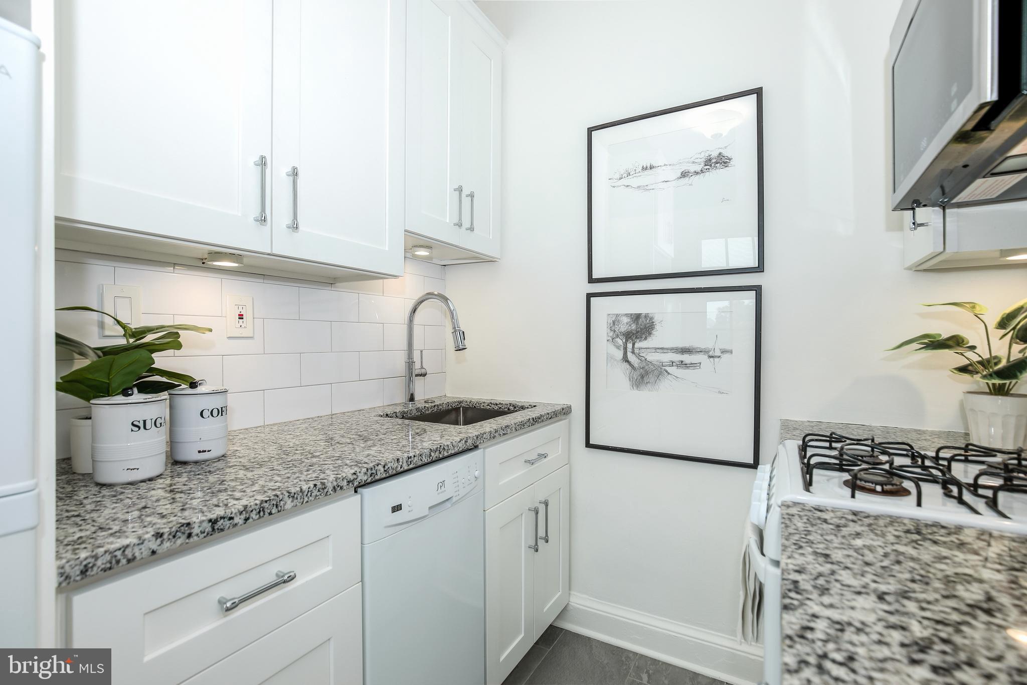 414 Seward Square Southeast, Unit 402 Washington, DC 20003 - Photo 6 of 12 Lovely updated galley kitchen