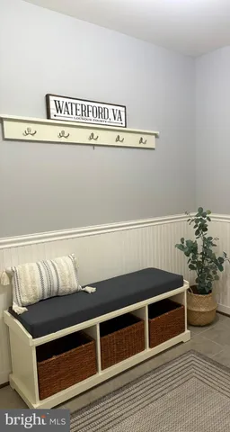 a close view of utility room