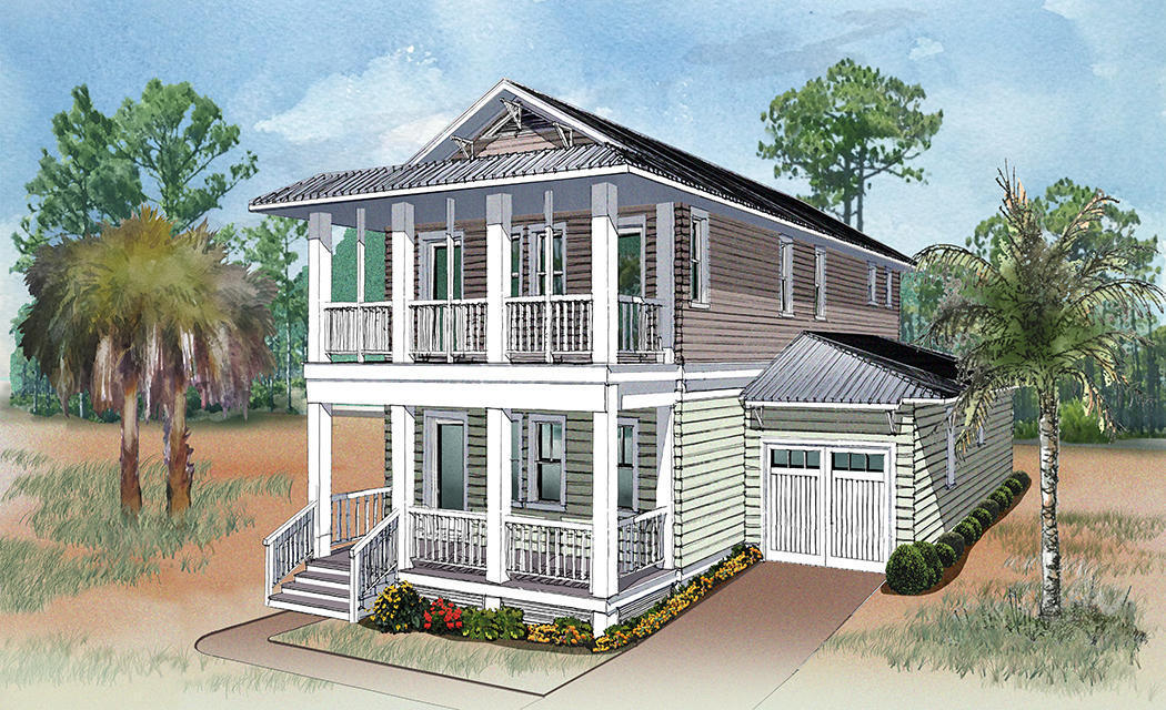 116 Gulfview Way, Unit LOT 40 Santa Rosa Beach, FL 32459 - Photo 1 of 18 Front Elevation