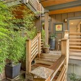 a view of outdoor space and deck