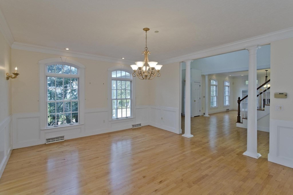 155 Edwards Road Westhampton, MA 01027 - Photo 23 of 39 a view of a livingroom with a chandelier hardwood floor and a chandelier