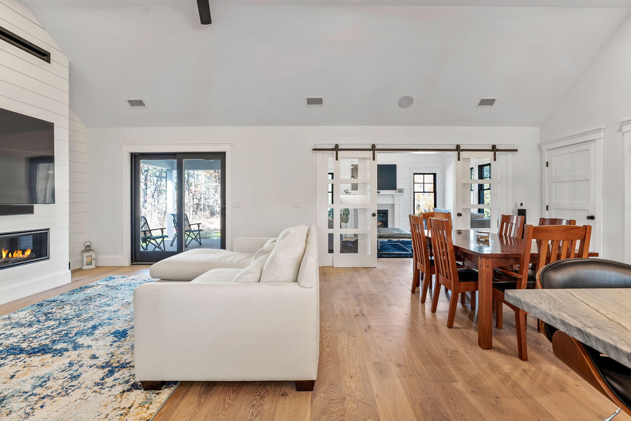 131 Old Barnstable Road Mashpee, MA 02649 - Photo 90 of 93 a living room with furniture and wooden floor