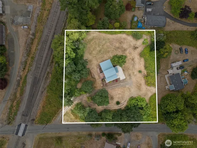 view of a small yard