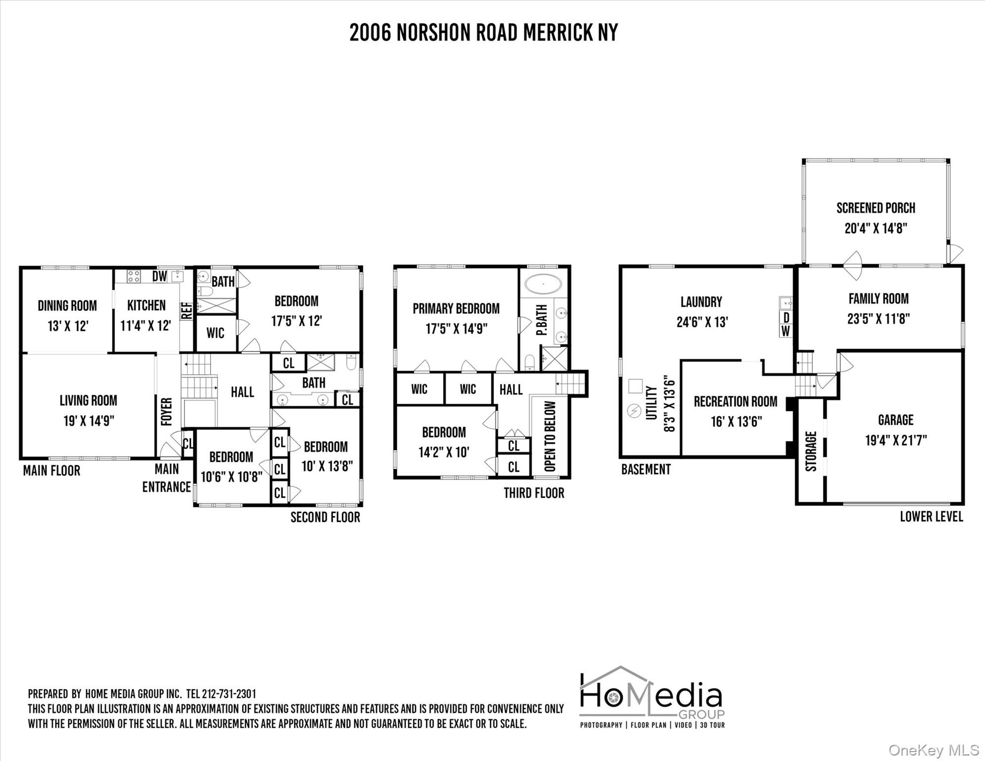 2006 Norshon Road Merrick, NY 11566 - Photo 26 of 26 Floor plan