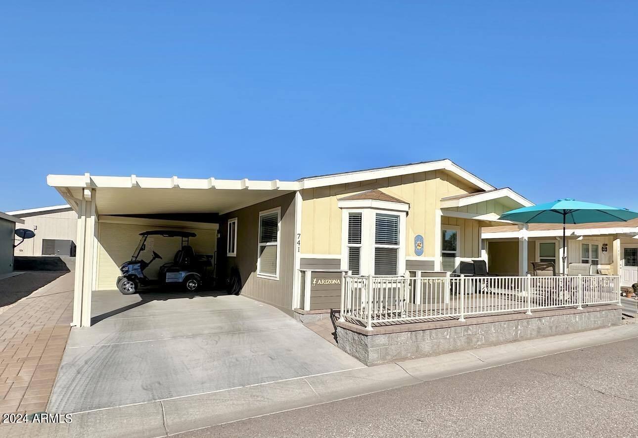 8865 East Baseline Road, Unit 741 Mesa, AZ 85209 - Photo 6 of 28 GARAGE DOOR