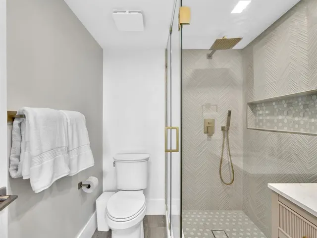 a view of outdoor space with seating area