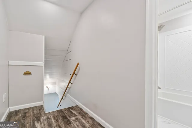 a view of front door