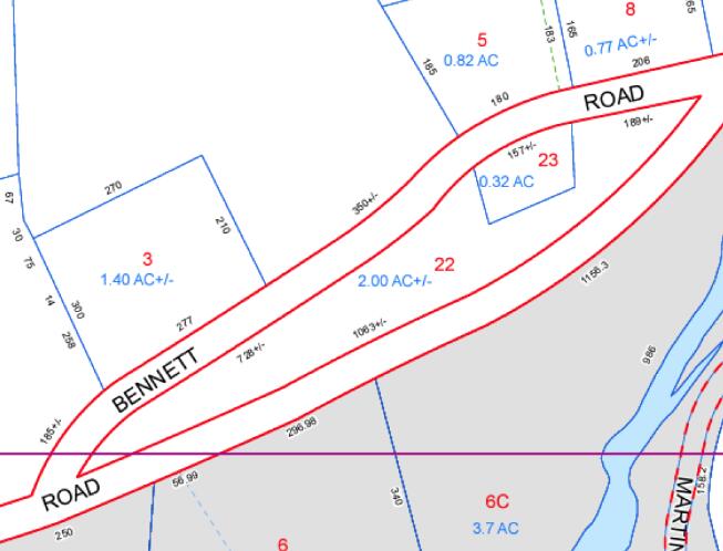 8 Bennett Road Turner, ME 04282 - Photo 11 of 11 TAX MAP