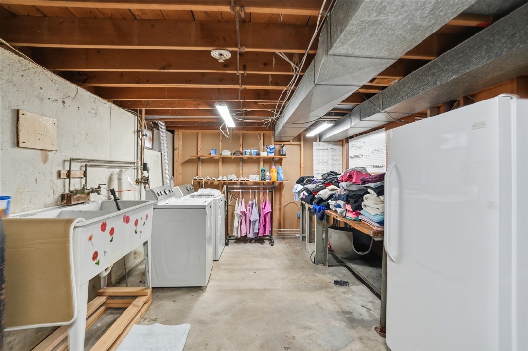 144 Blackrock Road Coventry, RI 02816 - Photo 23 of 33 Laundry and storage