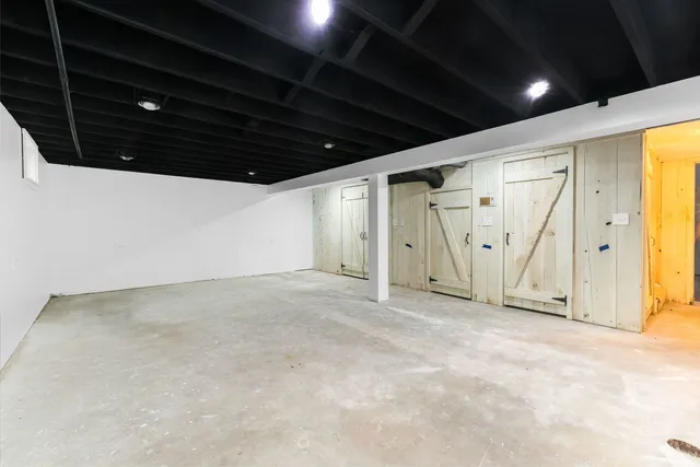 a view of a volley ball court