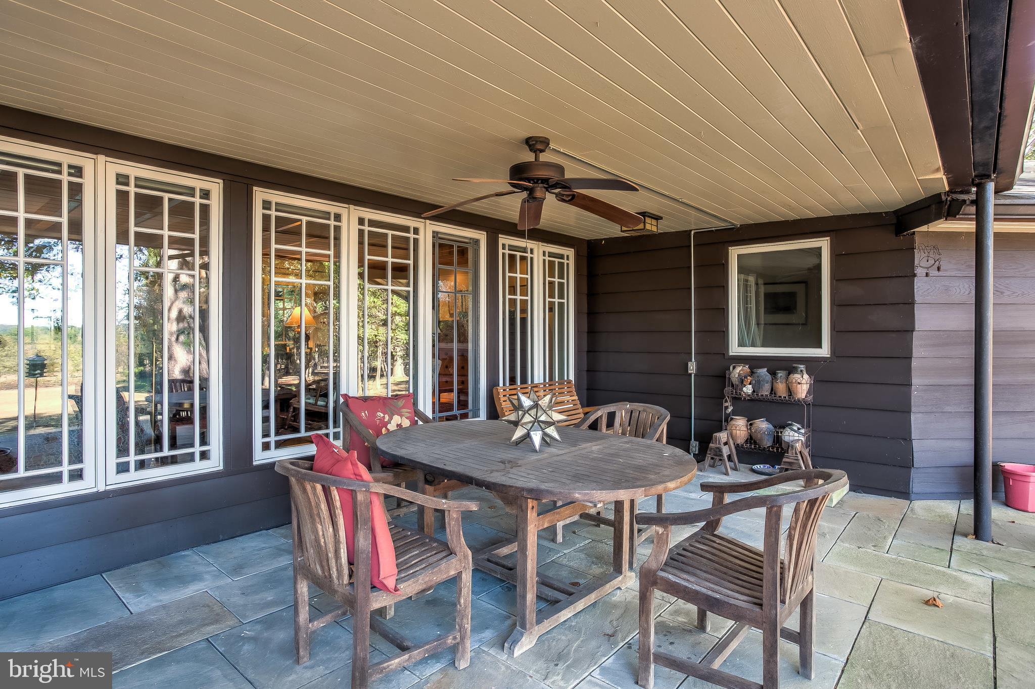14505 Cactus Hill Road Accokeek, MD 20607 - Photo 8 of 83 Covered Patio overlooking horse fields/ Mt. Vernon