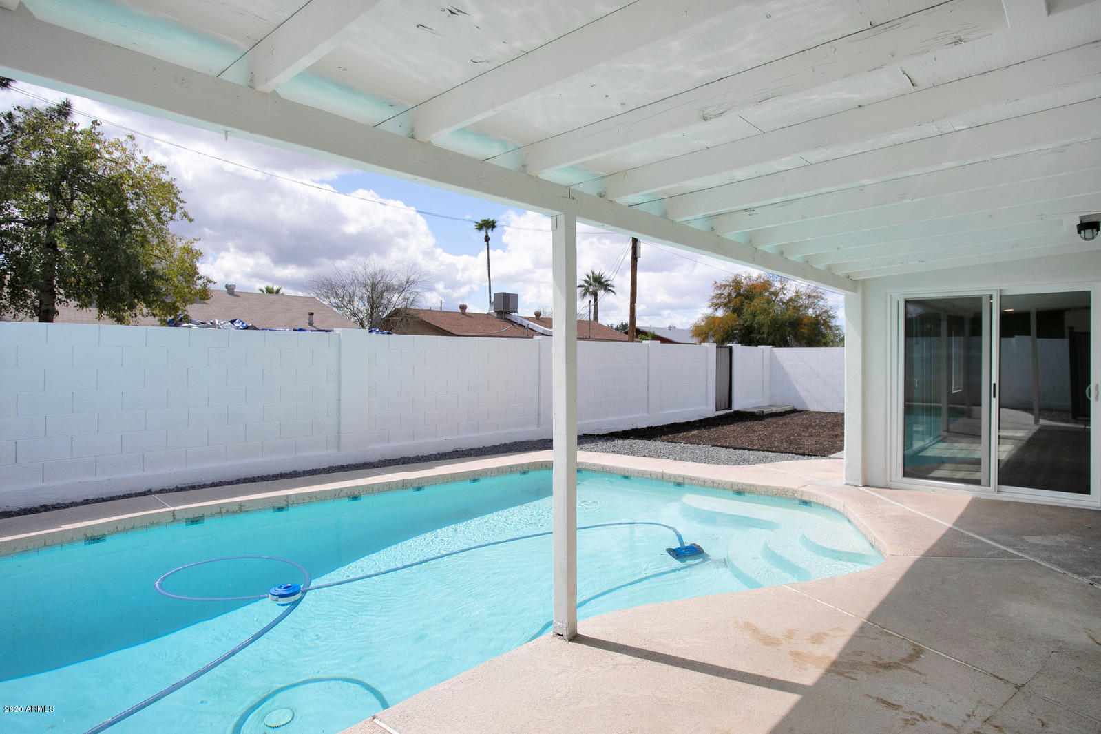 4917 East Granada Road Phoenix, AZ 85008 - Photo 17 of 18 a view of a backyard