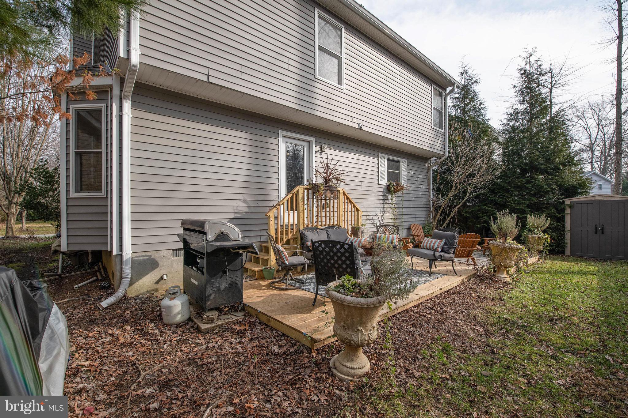 3623 Calvert Street Edgewater, MD 21037 - Photo 36 of 38 Backyard with 2 Patios