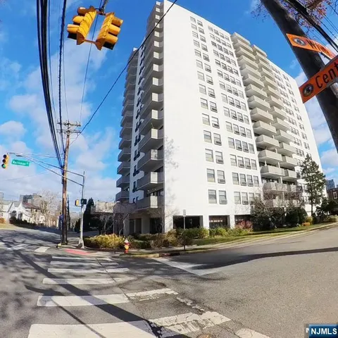 a building with view of street