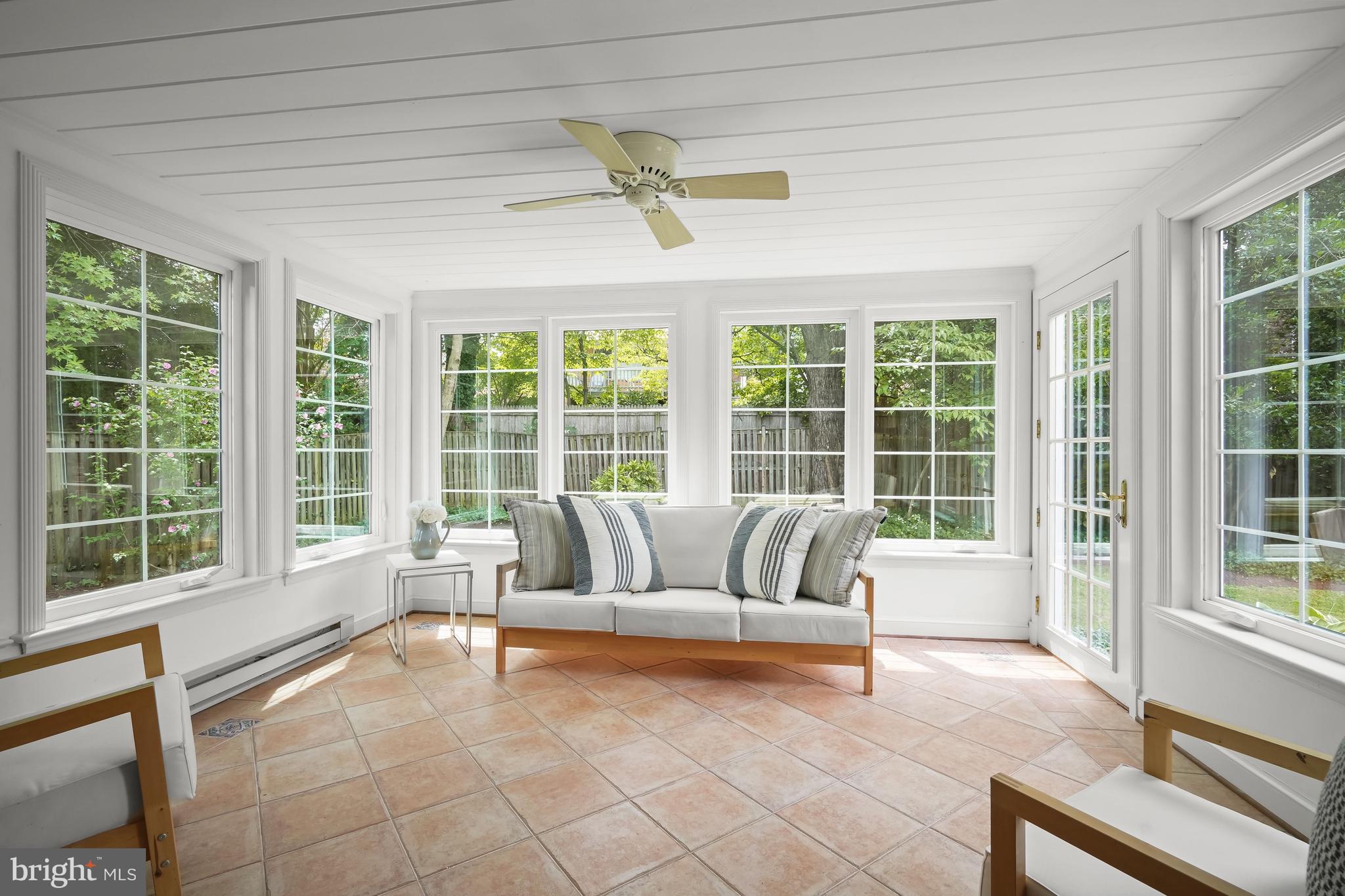 9210 Bardon Road Bethesda, MD 20814 - Photo 12 of 28 Window filled Sun Room