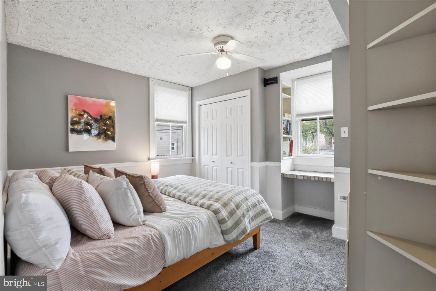 135 South Cedar Street Lititz, PA 17543 - Photo 28 of 52 a spacious bedroom with a bed and a window