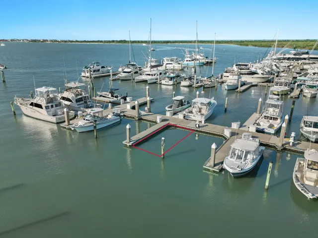 a view of a lake with boats