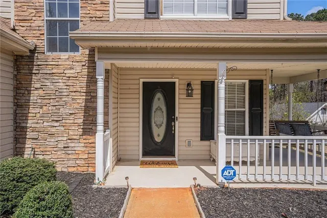 front view of a house