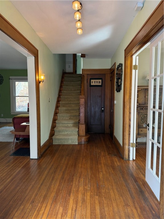 11 Cedar Street Oneonta, NY 13820 - Photo 16 of 42 Entry Hall with coat closet and 1st Floor Half Bat