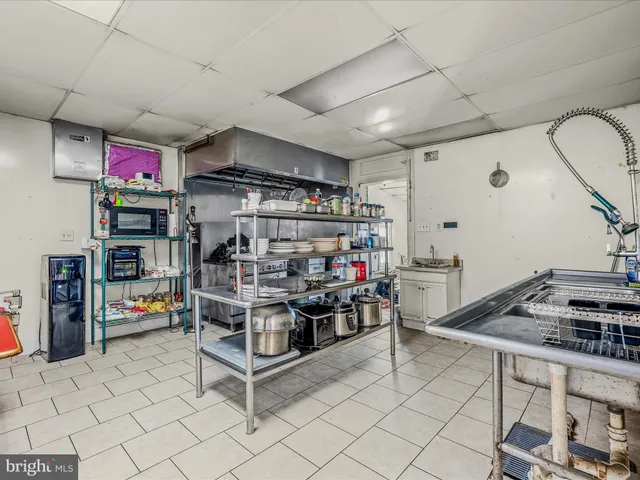 a view of storage and utility room