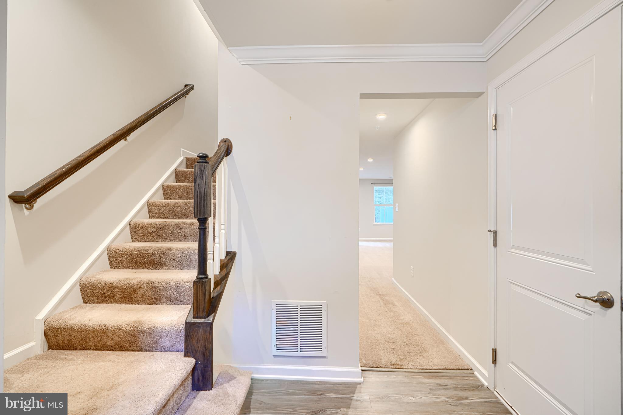 2824 Shaws Road Sparrows Point, MD 21219 - Photo 51 of 61 a view of entryway and hall with wooden floor