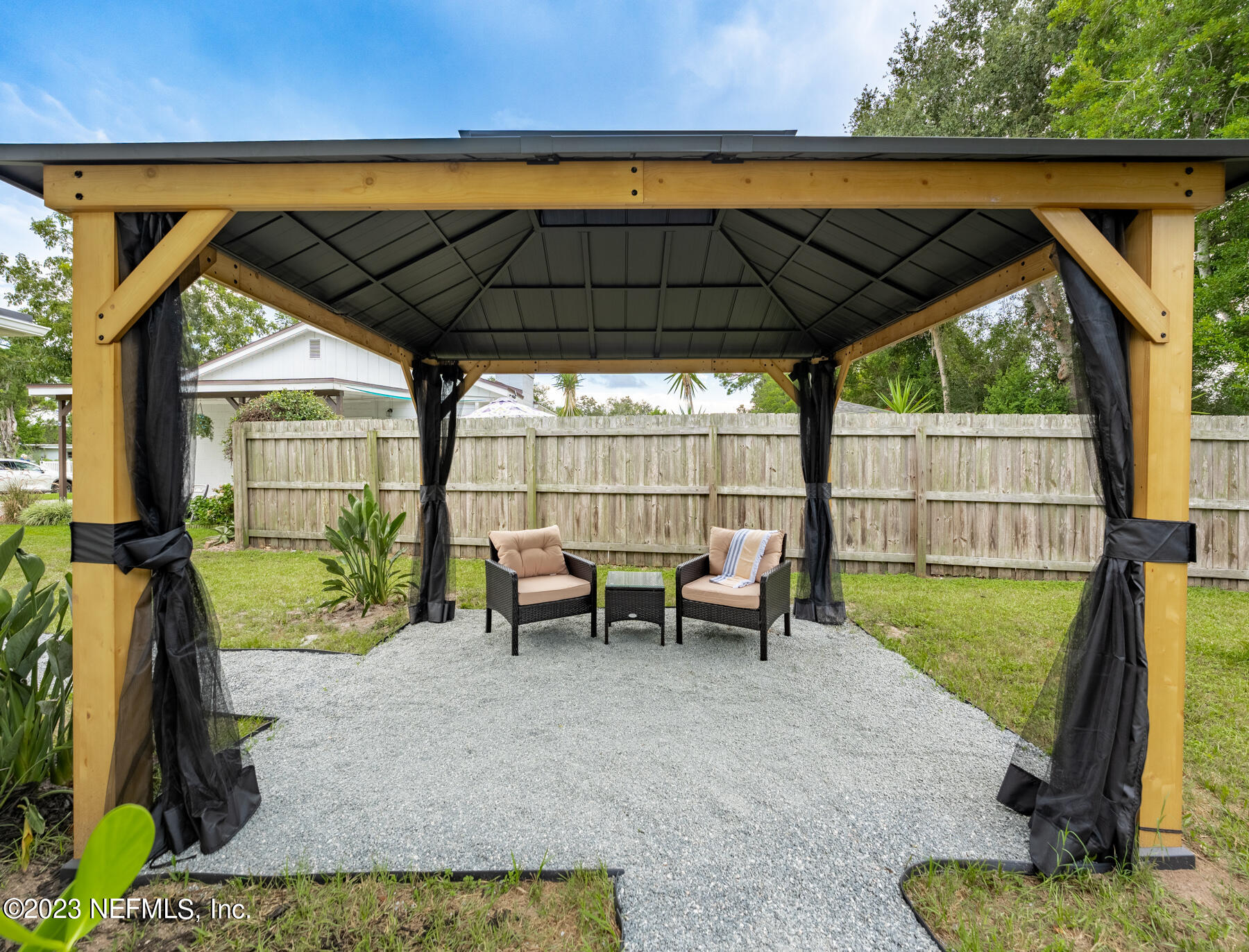 1706 Sunset Drive Jacksonville Beach, FL 32250 - Photo 16 of 44 a view of swimming pool with outdoor seating