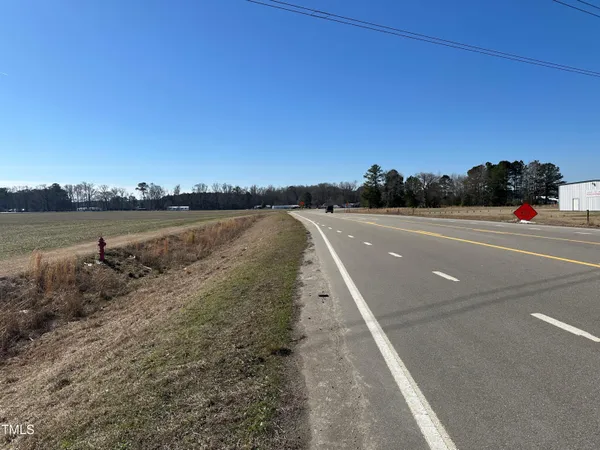 a view of a lake with a mountain