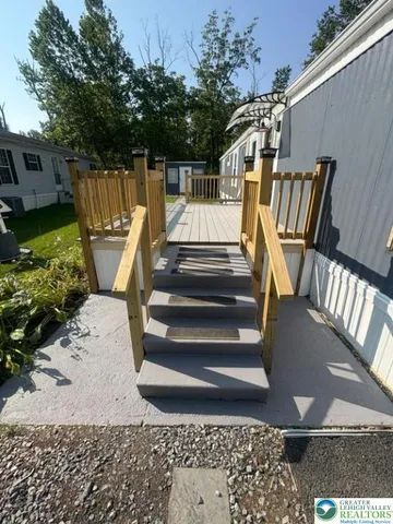 a view of outdoor space deck and patio
